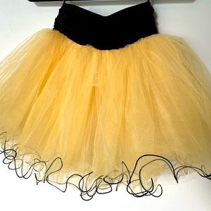 Revolution Dancewear Yellow and Black Tutu
